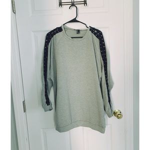 Forever 21 Lace Up Top